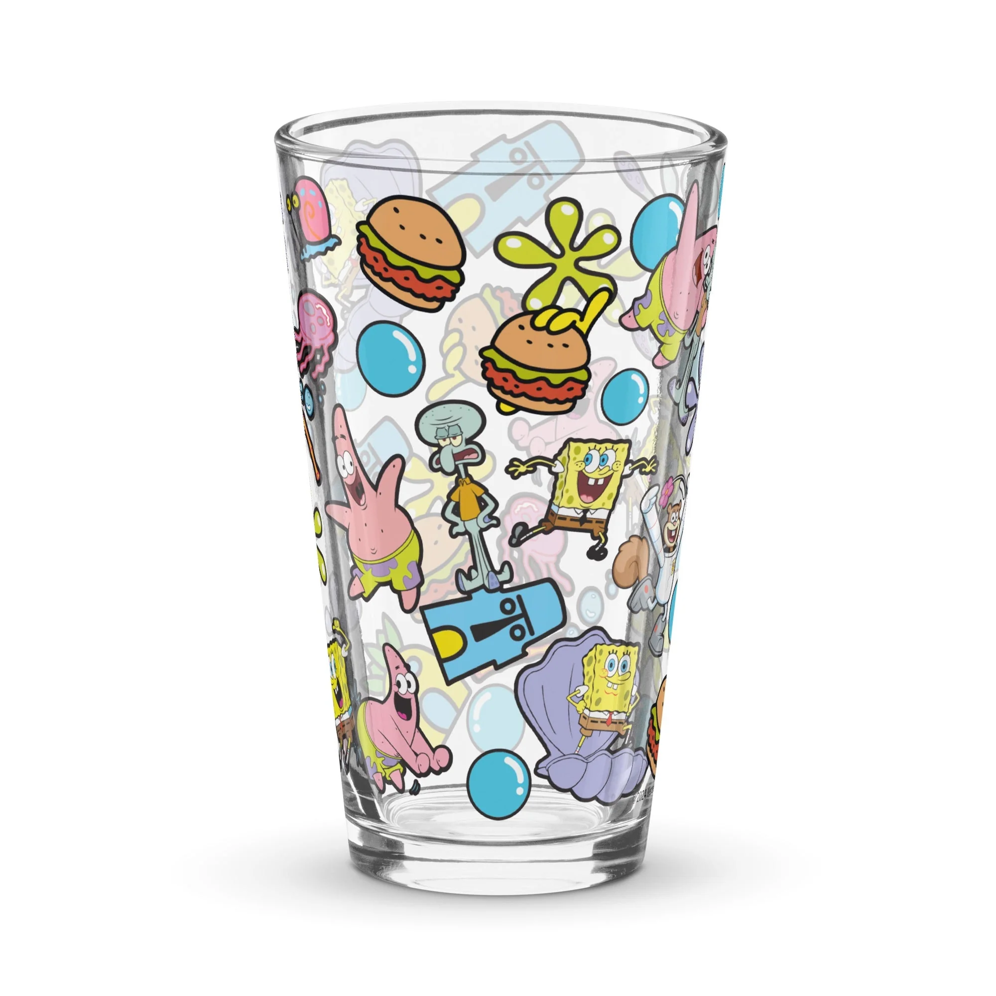 SpongeBob Squarepants Characters Pint Glass - Image 4