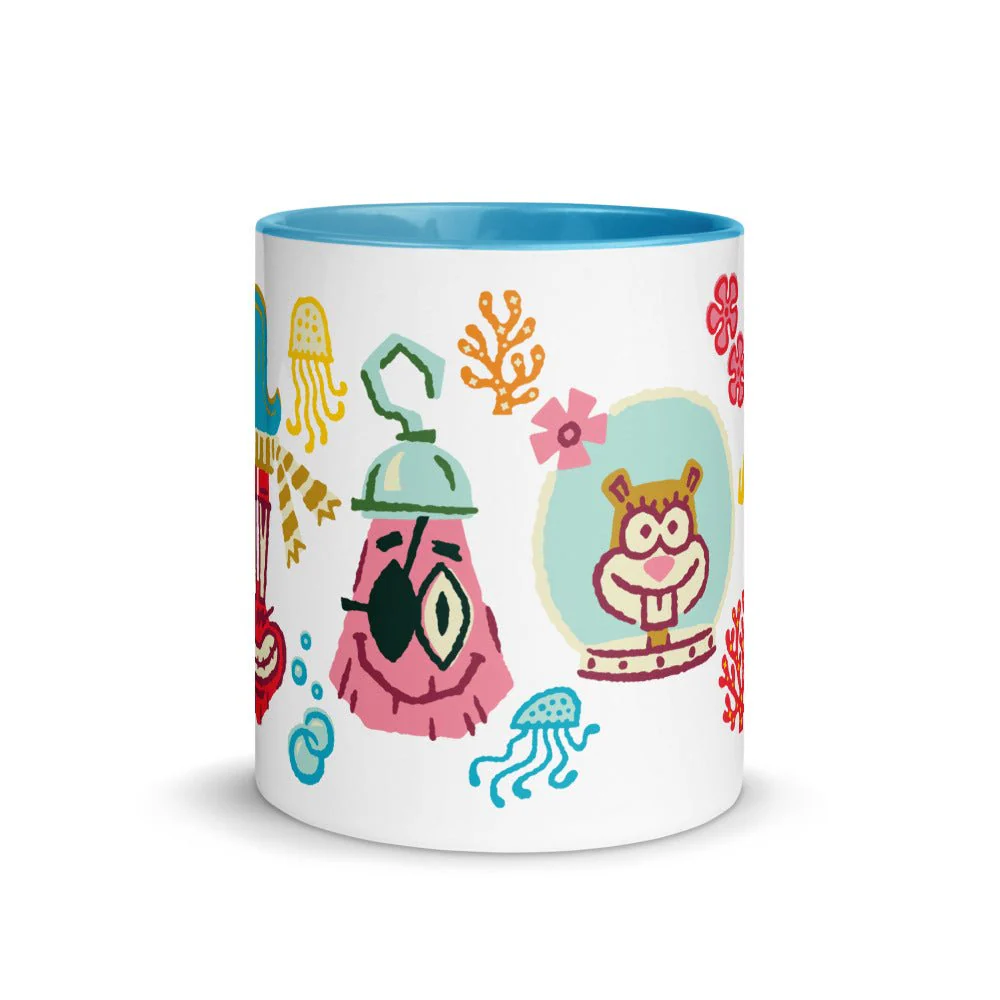 The SpongeBob Movie: Search For Squarepants Characters Two-Tone Mug - Image 3