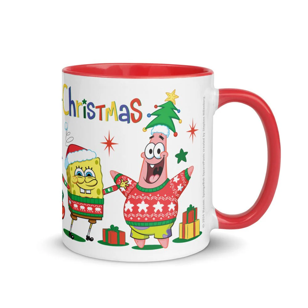 SpongeBob SquarePants Christmas Mug - Image 3