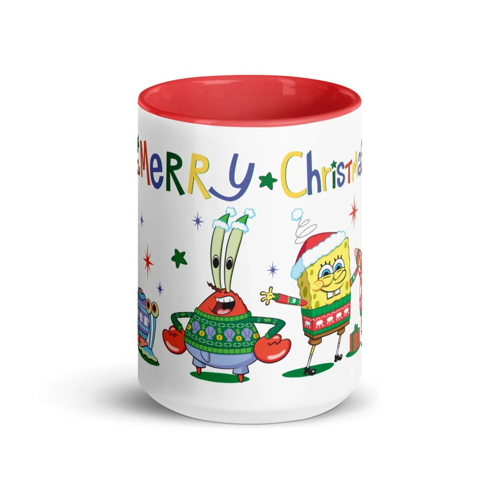 SpongeBob SquarePants Christmas Mug - Image 5