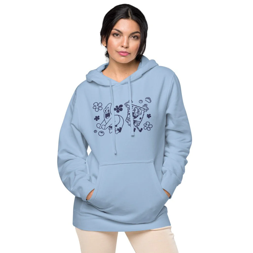 SpongeBob SquarePants Dancing Buddies Embroidered Unisex Hoodie - Image 2