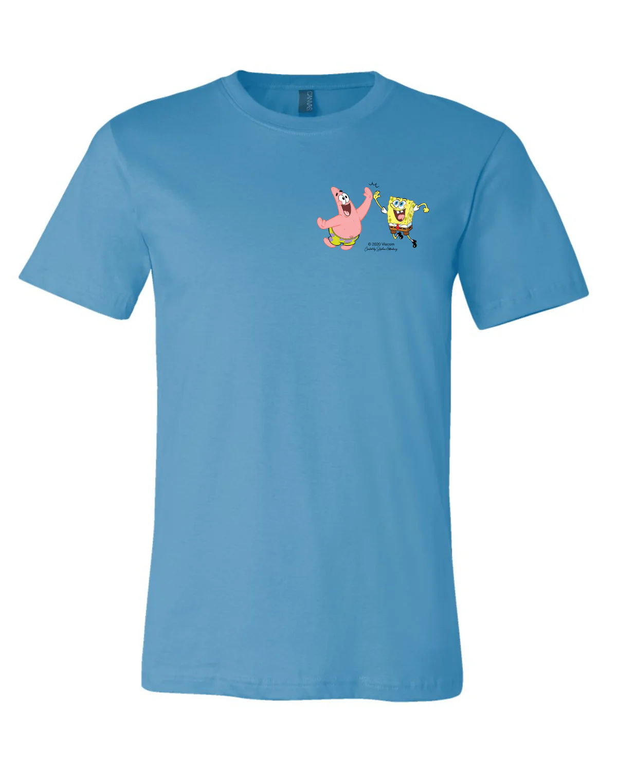 SpongeBob SquarePants Do Stuff Together Pastel Short Sleeve T-Shirt - Image 3