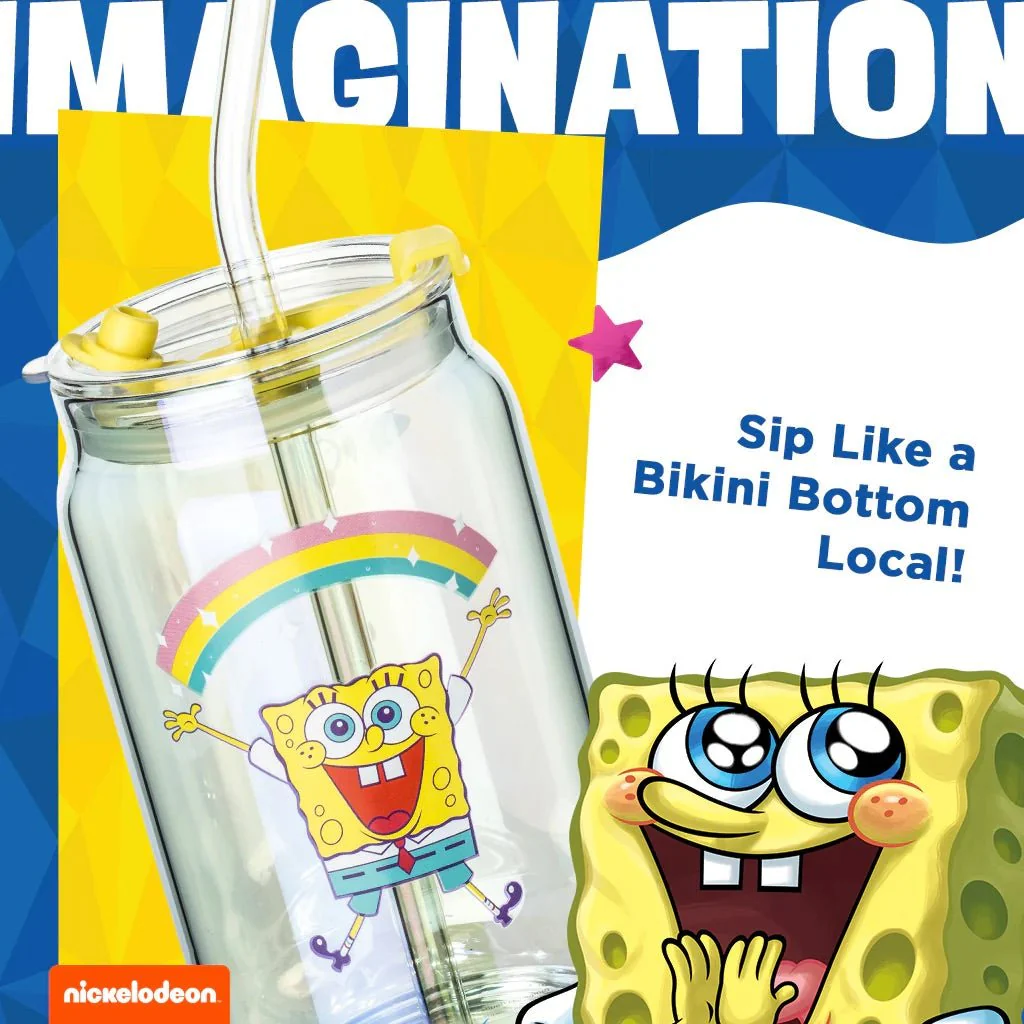 SpongeBob SquarePants Drinking Glasses - Imagination! - Image 4