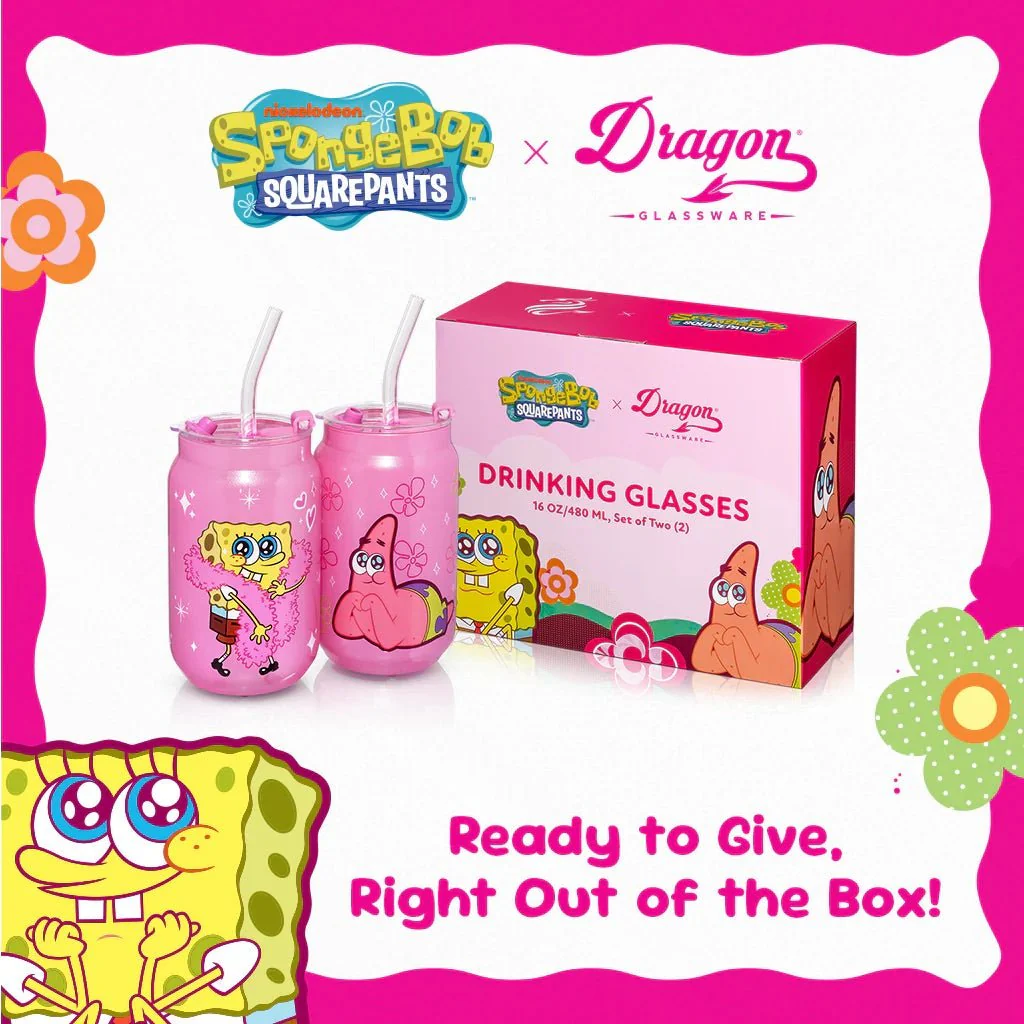 Dragon Glassware® x SpongeBob SquarePants Drinking Glasses - Image 7