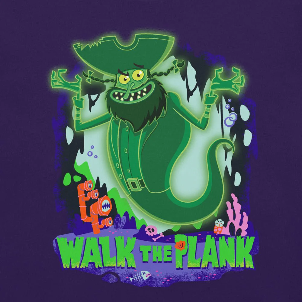 The SpongeBob Movie: Search For Squarepants Dutchman Walk The Plank Unisex T-Shirt - Image 6