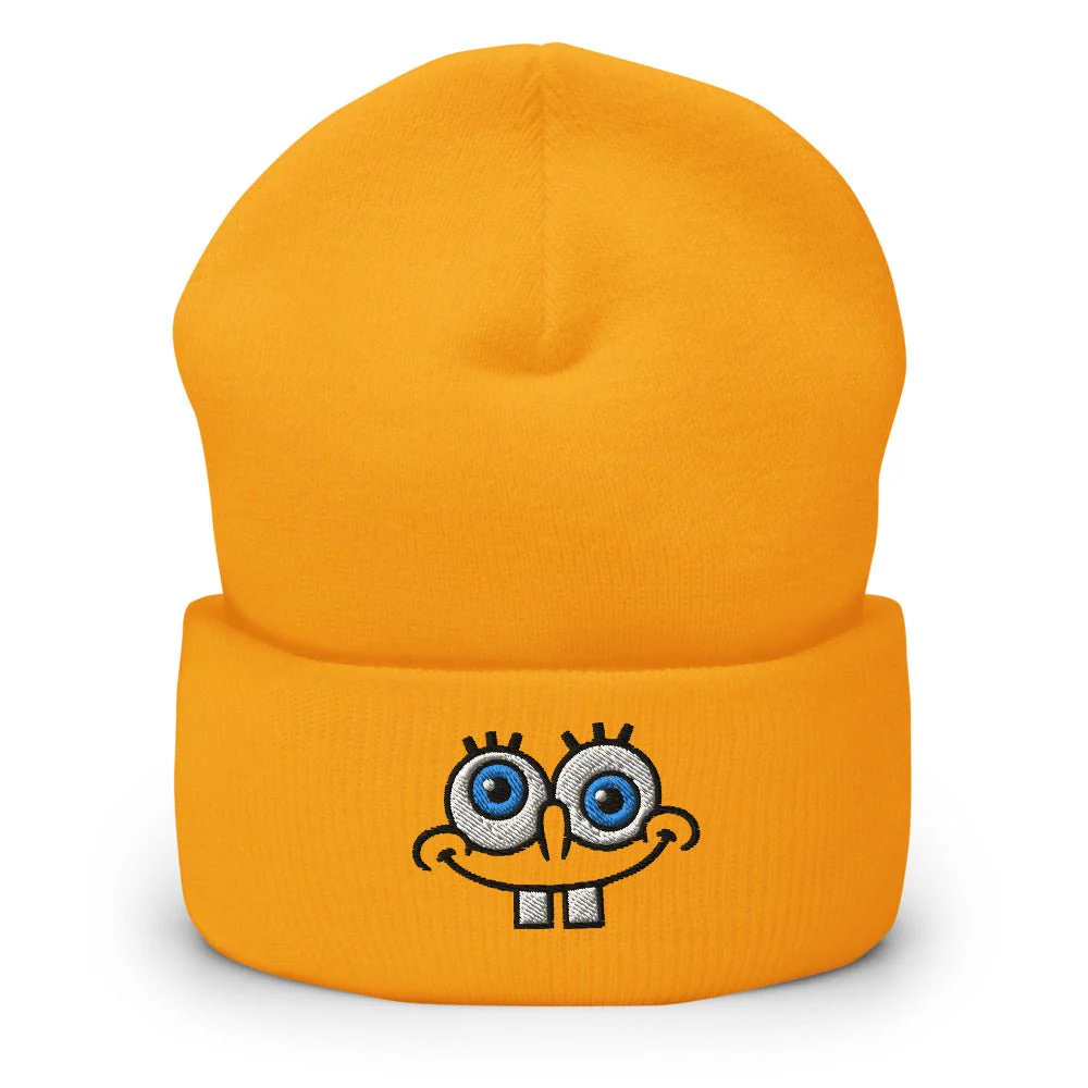 SpongeBob SquarePants Embroidered Cuffed Beanie