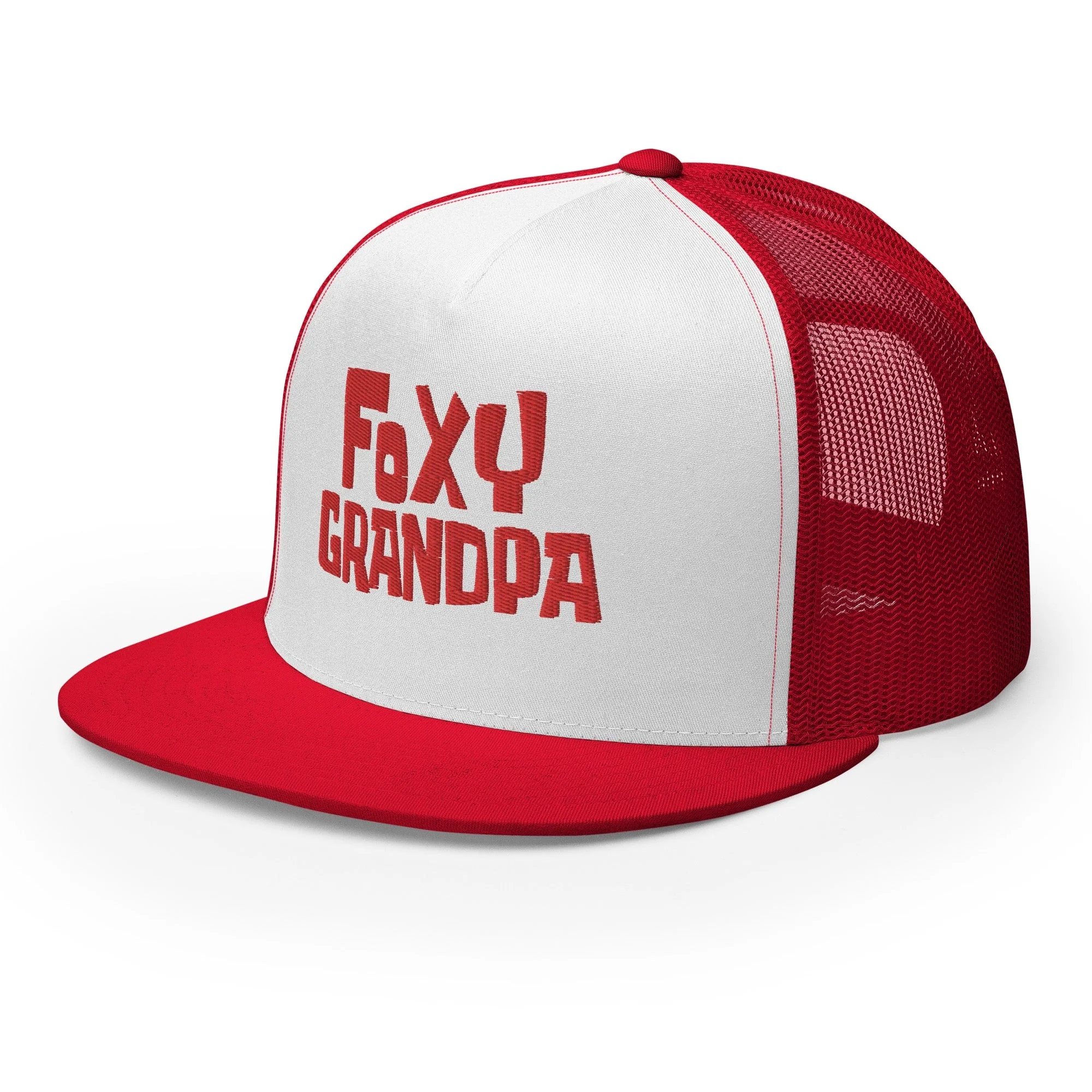 Spongebob Squarepants Foxy Grandpa Trucker Hat - Image 3