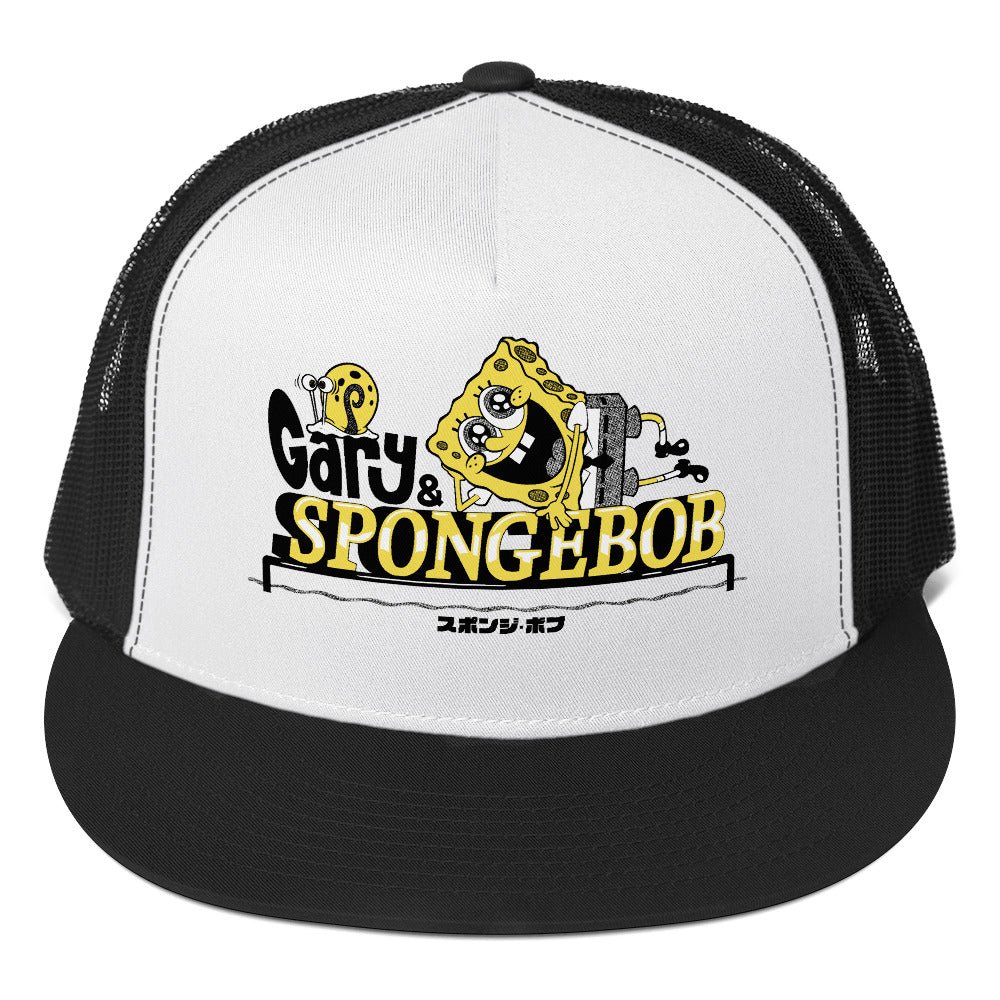 SpongeBob SquarePants Gary & Spongebob Trucker Hat