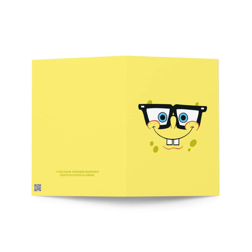 SpongeBob SquarePants Glasses Greeting Card - Image 2