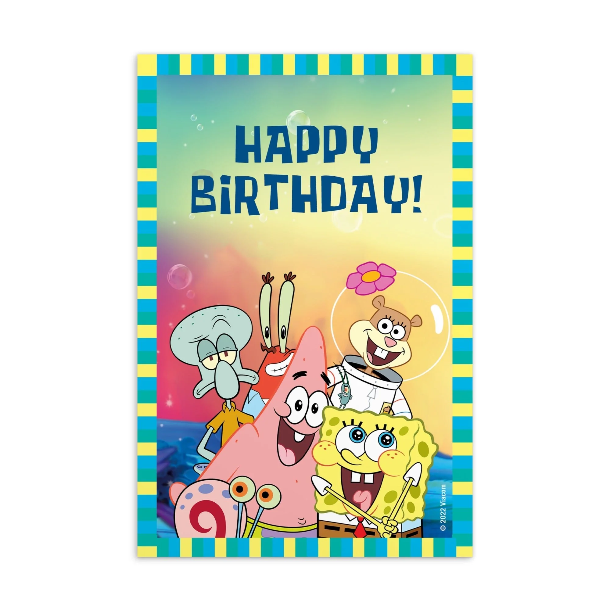 SpongeBob SquarePants Happy Birthday Card