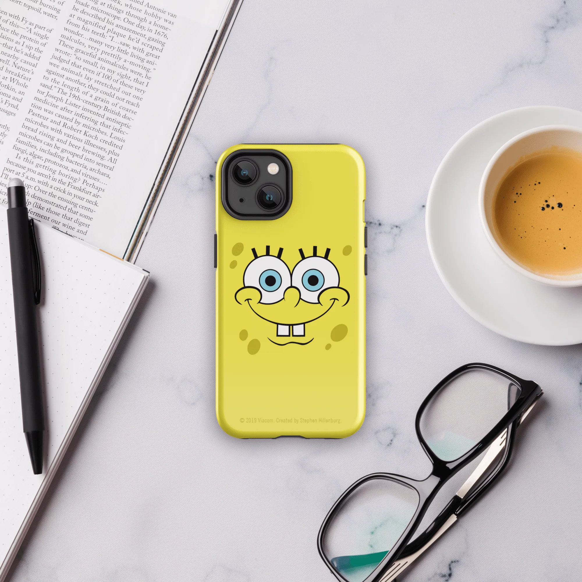 SpongeBob SquarePants Happy Face Tough Phone Case - iPhone - Image 27