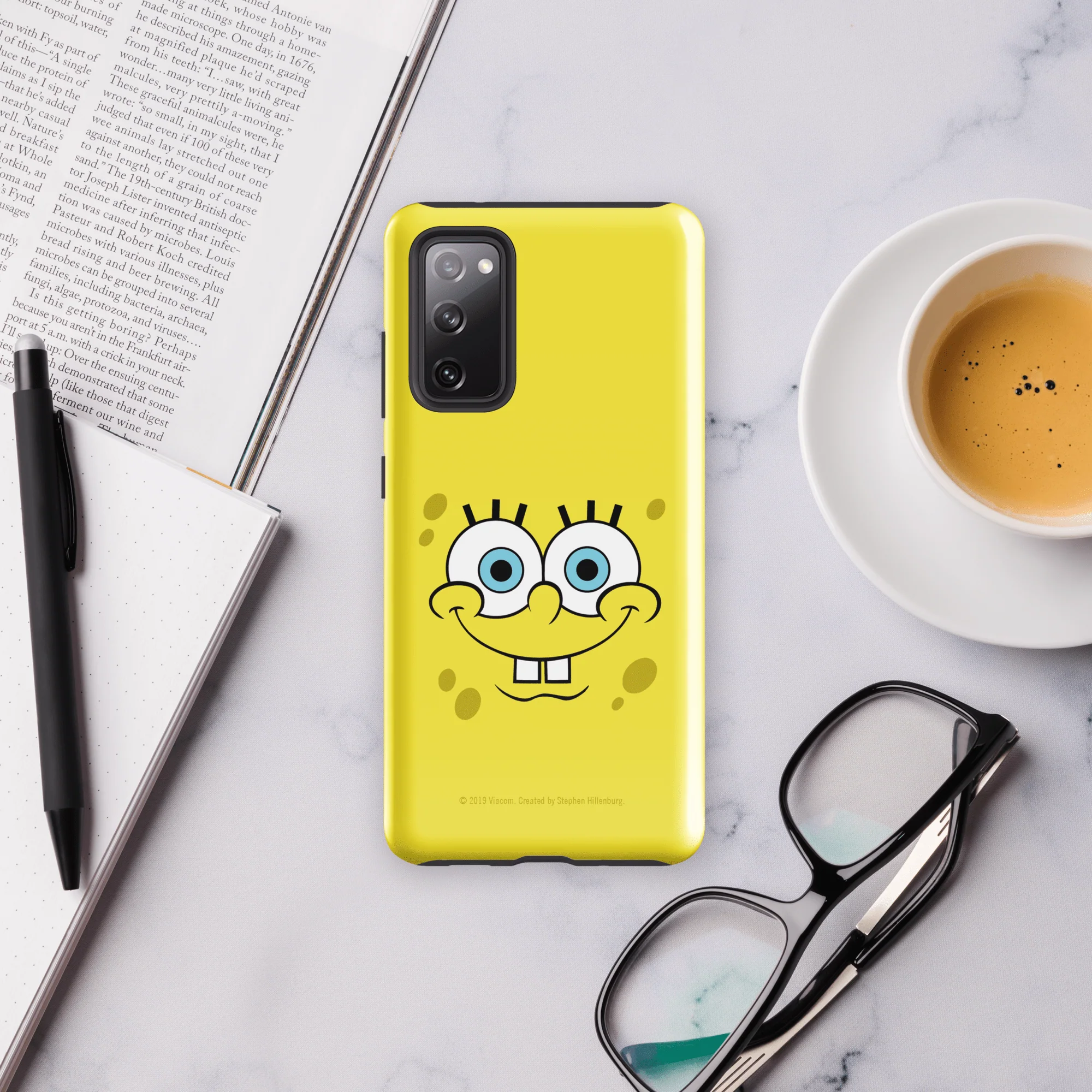SpongeBob SquarePants Happy Face Tough Phone Case - Samsung - Image 6