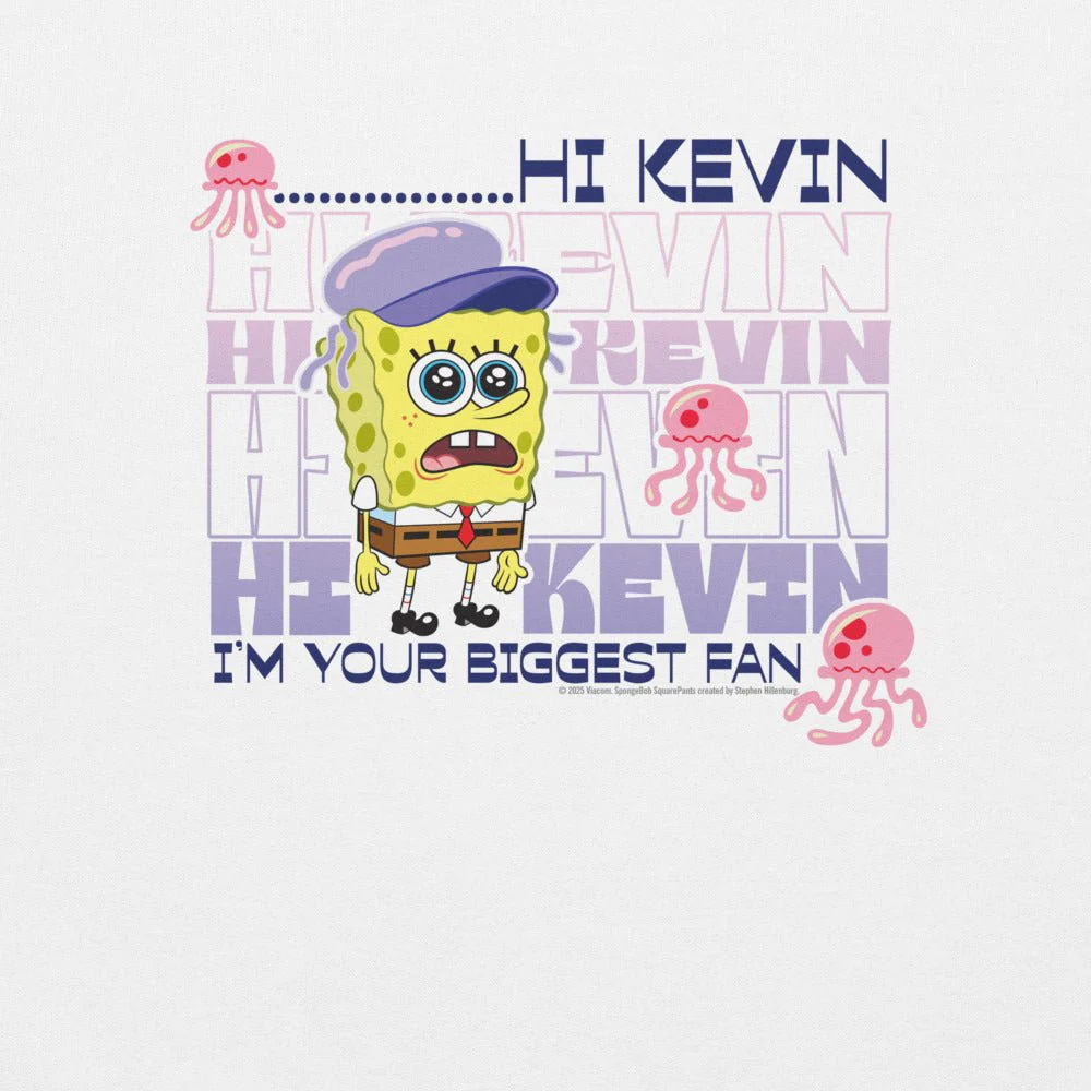 SpongeBob SquarePants Hi Kevin Fleece Crewneck Sweatshirt - Image 2