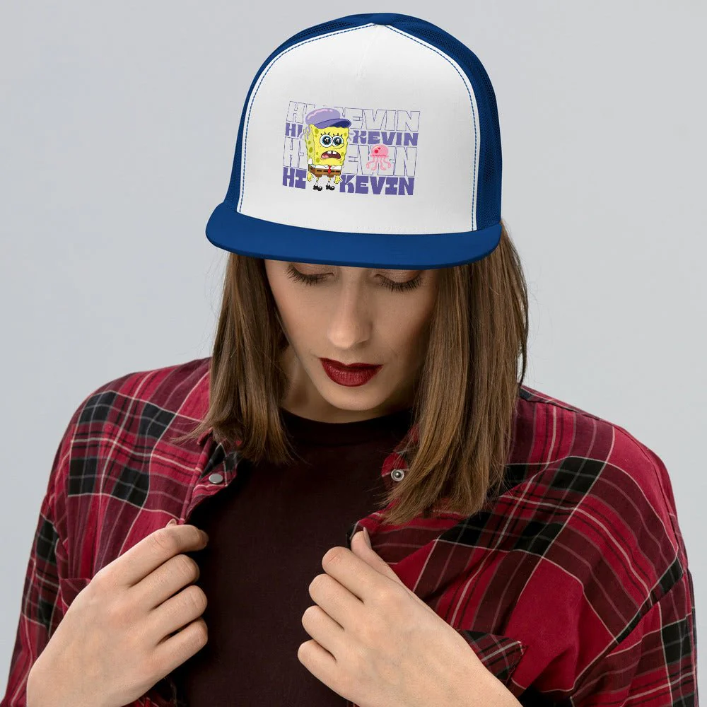 SpongeBob SquarePants Hi Kevin Trucker Hat - Image 6
