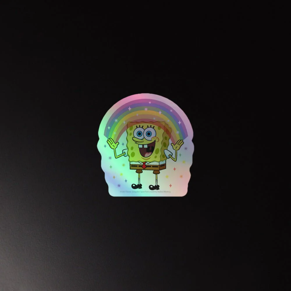 SpongeBob SquarePants Imagination Holographic Sticker - Image 2