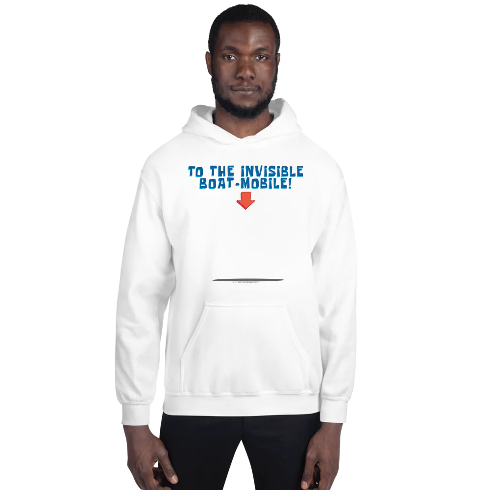 SpongeBob SquarePants Invisible Boat Mobile Hooded Sweatshirt - Image 3