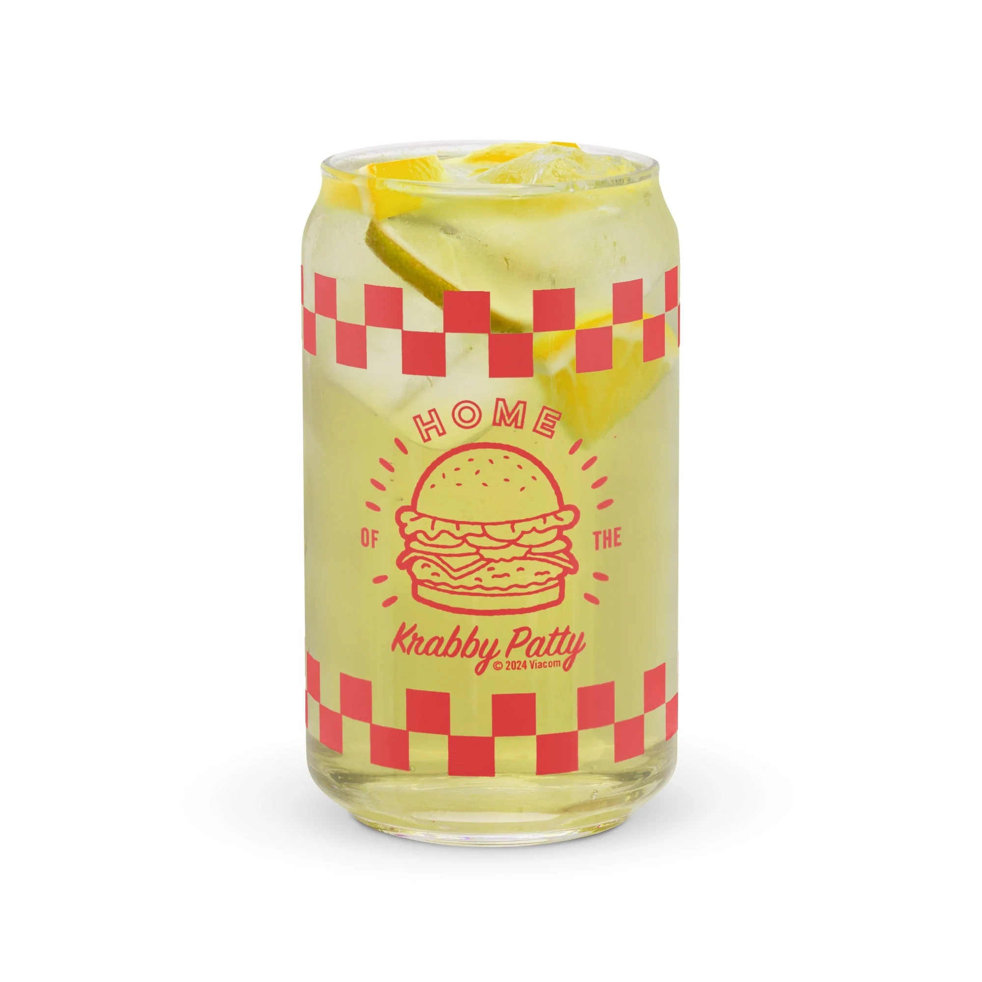 SpongeBob Squarepants Krusty Krab Can Shaped Glass - Image 2