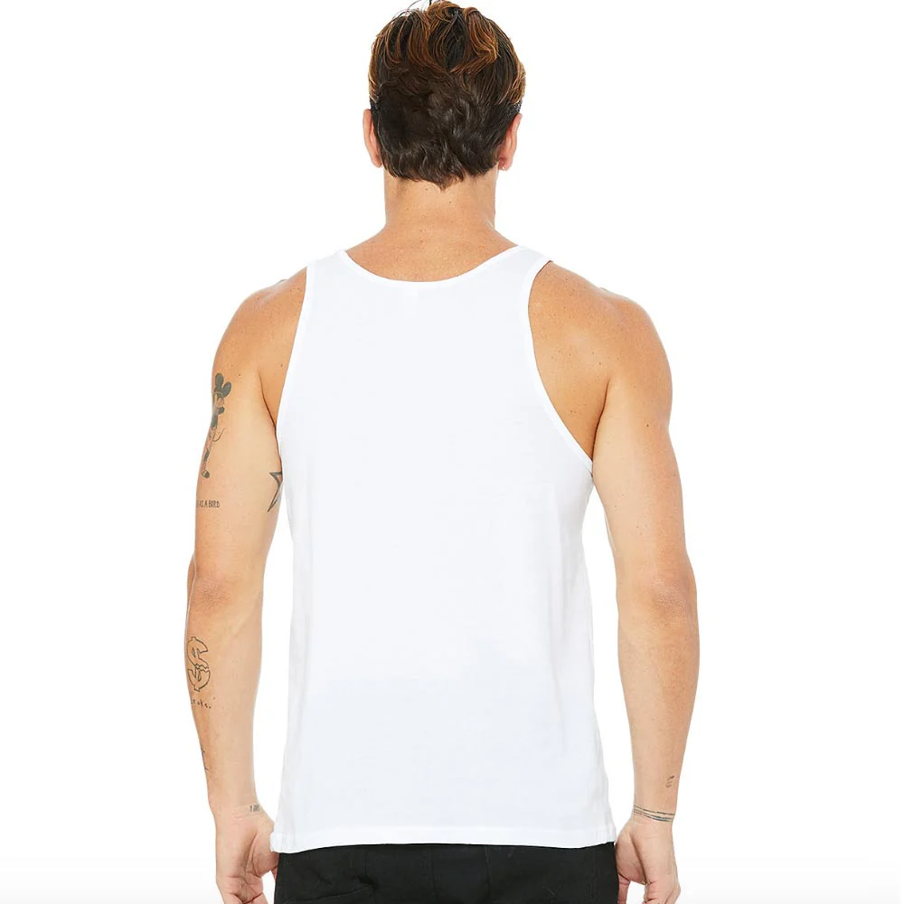 SpongeBob SquarePants Larry's Gym 1999 Adult Tank Top - Image 2