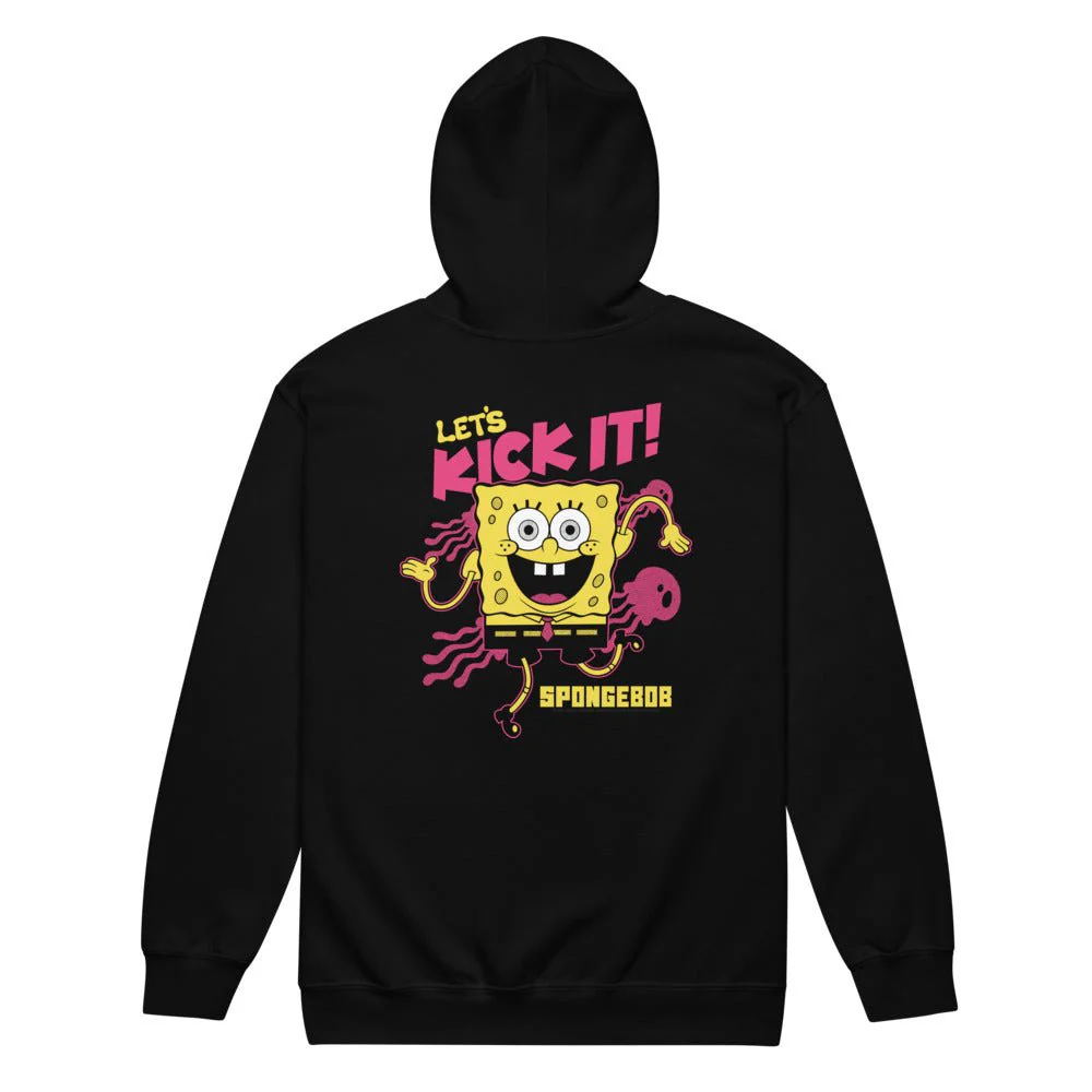 SpongeBob SquarePants Let's Kick It Zip Hoodie