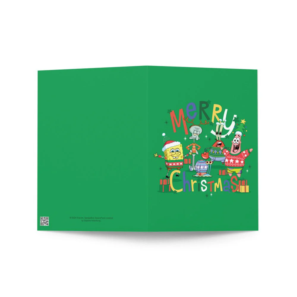 SpongeBob SquarePants Merry Christmas Card - Image 2