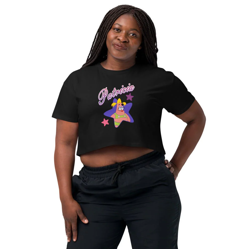 SpongeBob SquarePants Patricia Women's Crop Top - Image 2