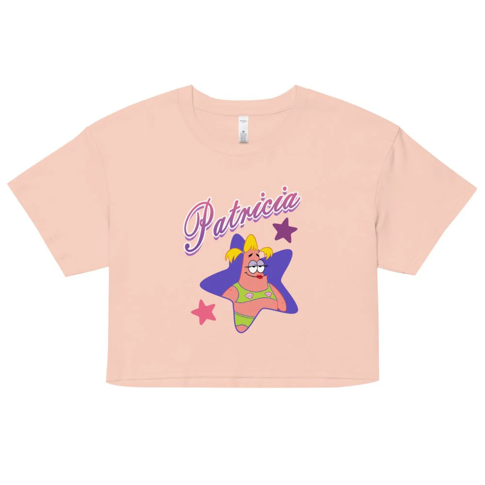 SpongeBob SquarePants Patricia Women's Crop Top - Image 8
