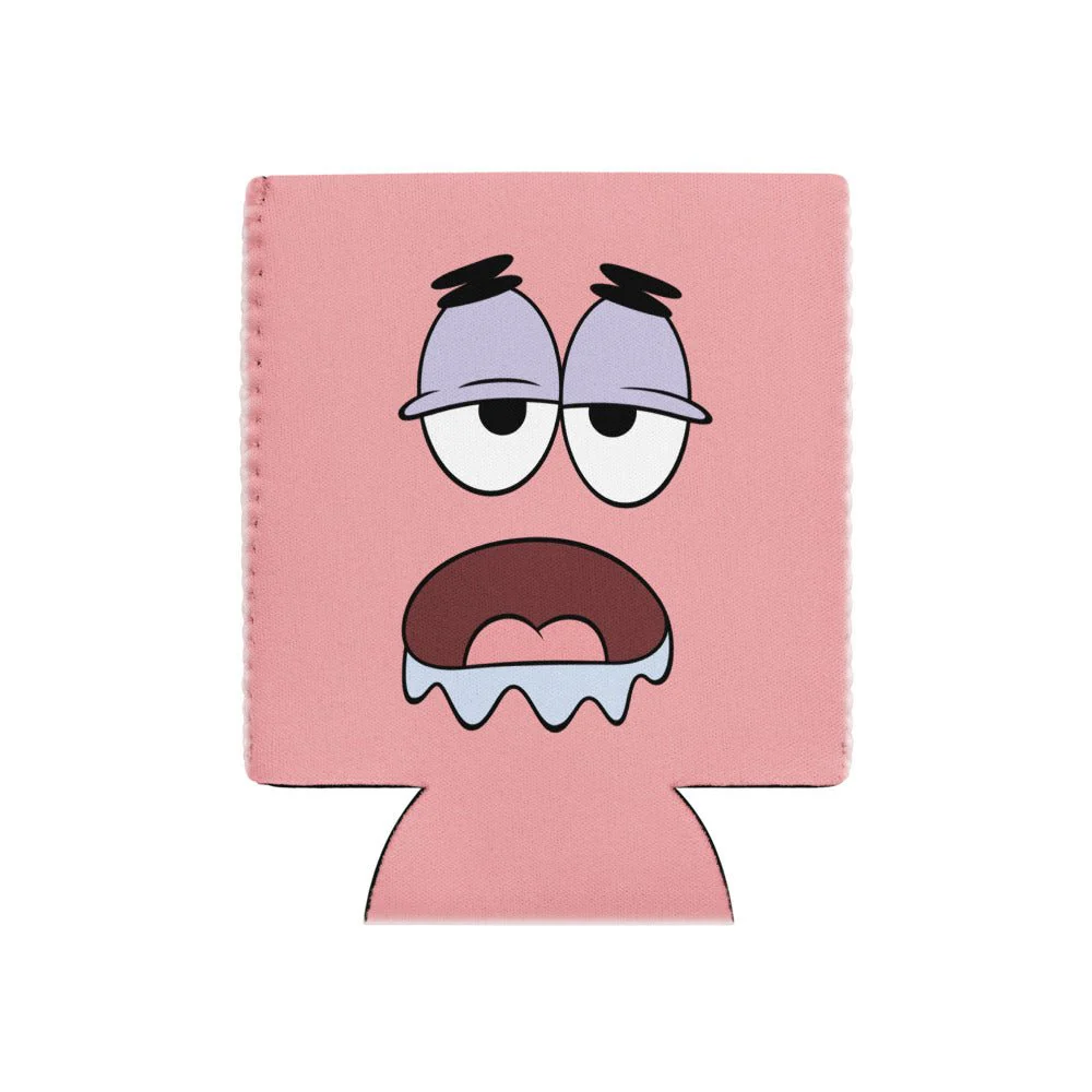 SpongeBob Squarepants Patrick Drool Face Can Cooler