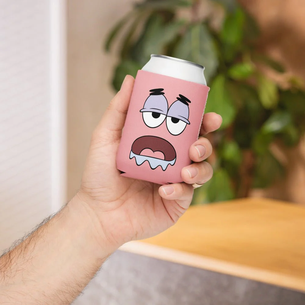 SpongeBob Squarepants Patrick Drool Face Can Cooler - Image 2