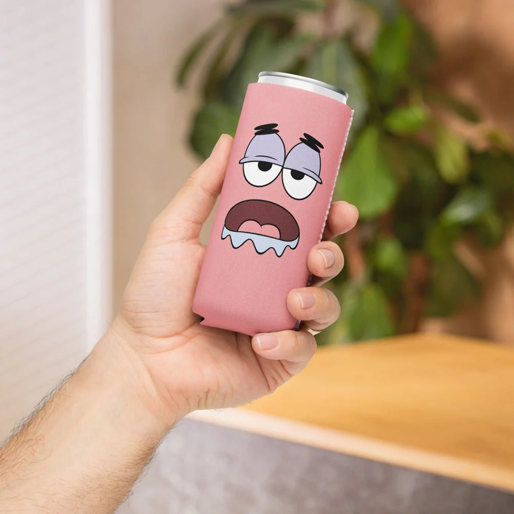 SpongeBob Squarepants Patrick Drool Face Can Cooler - Image 6