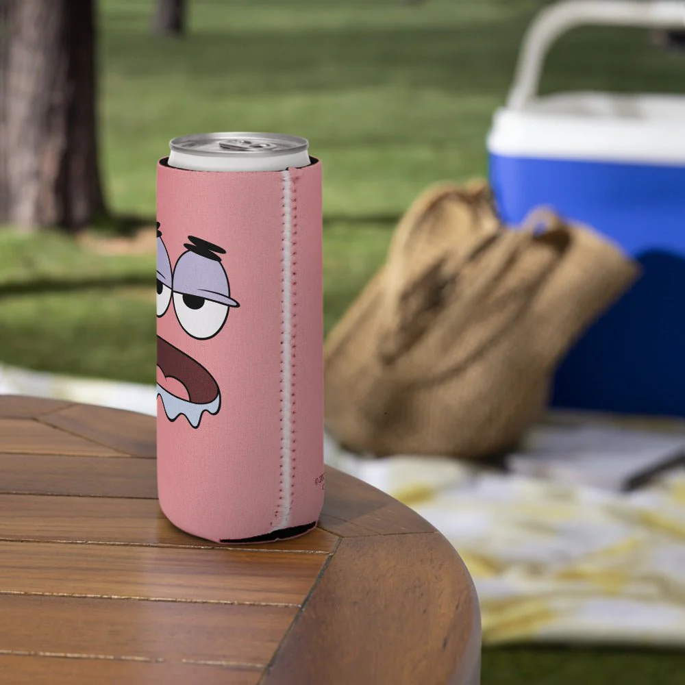 SpongeBob Squarepants Patrick Drool Face Can Cooler - Image 7