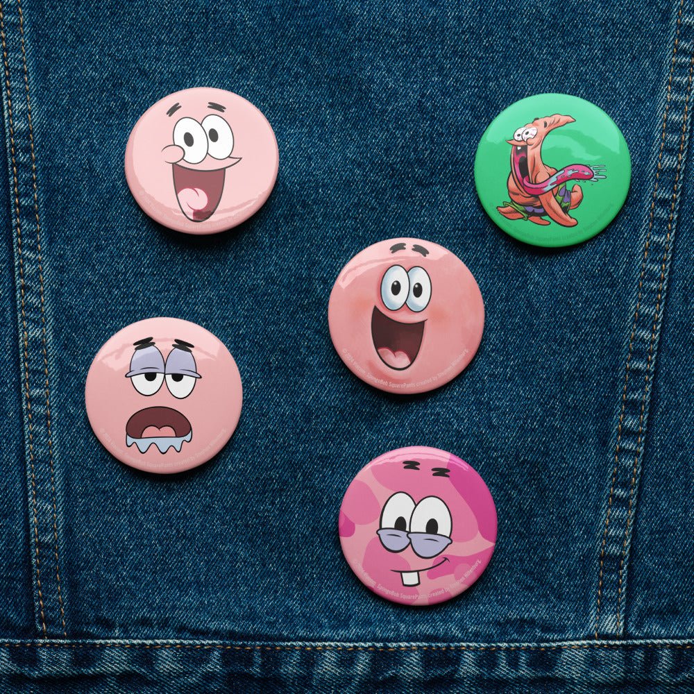 Spongebob Squarepants Patrick Pin Set - Image 2