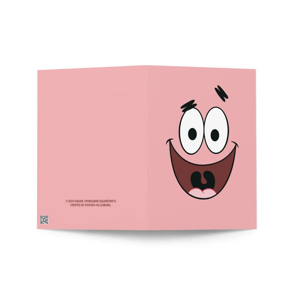 SpongeBob SquarePants Patrick Smile Greeting Card - Image 2