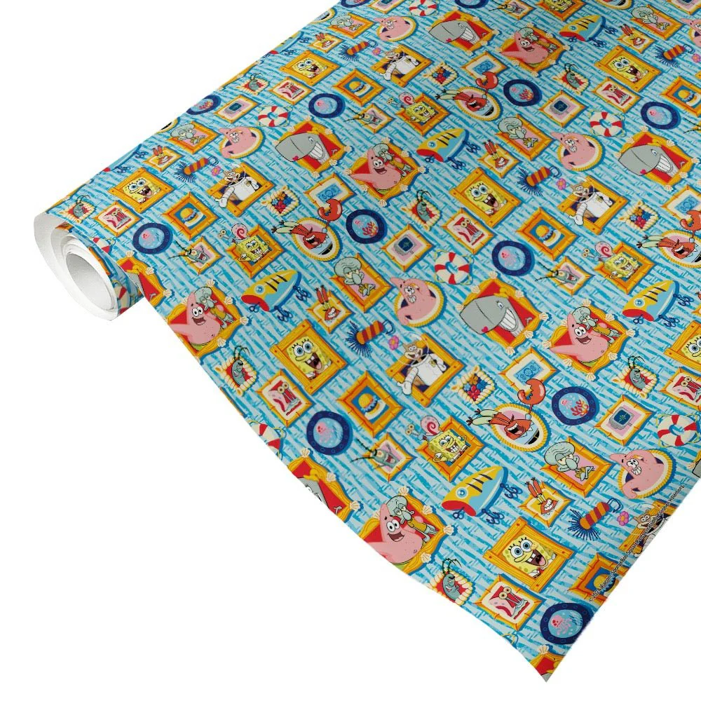 SpongeBob SquarePants Picture Party Gift Wrap