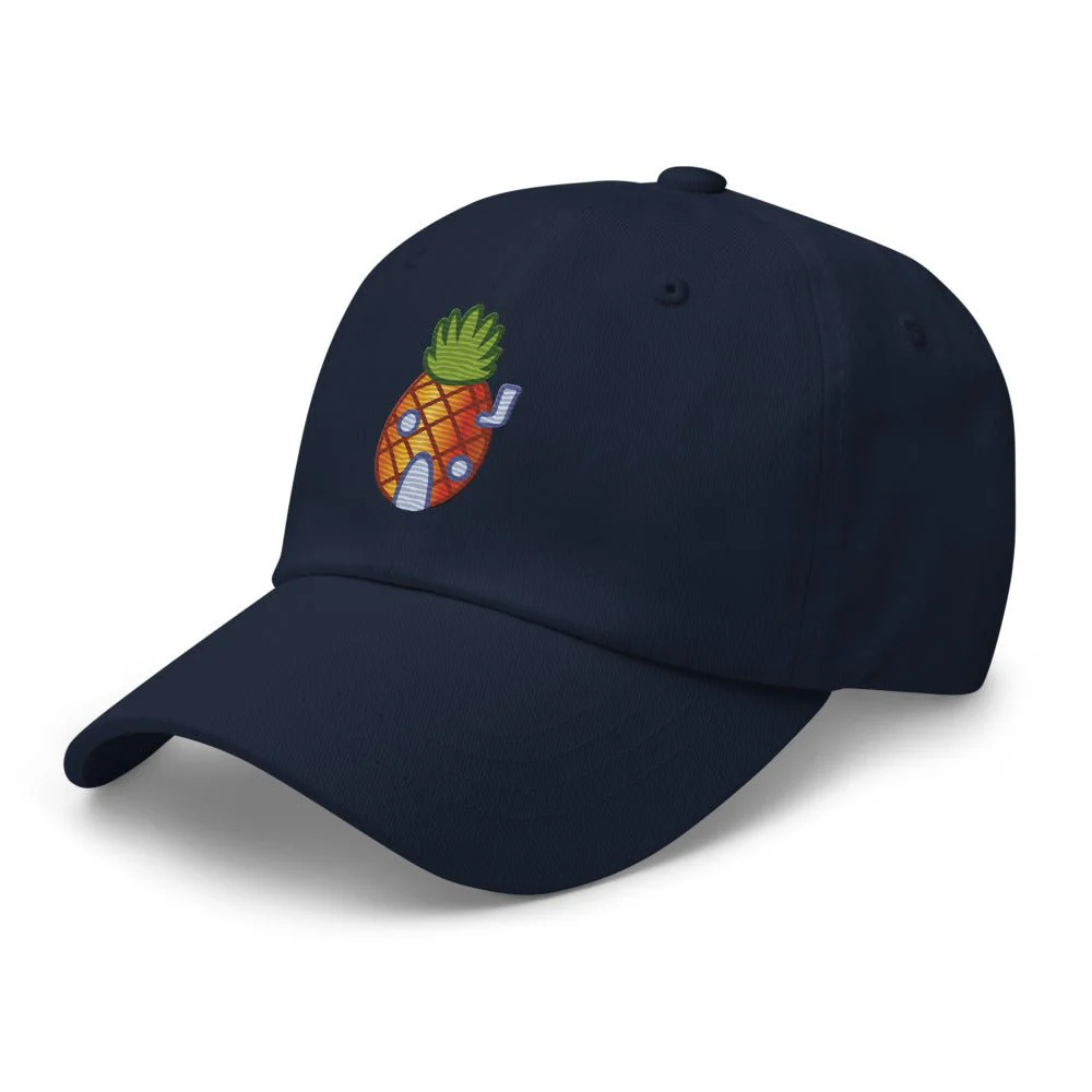 SpongeBob SquarePants Pineapple House Classic Dad Hat - Image 4