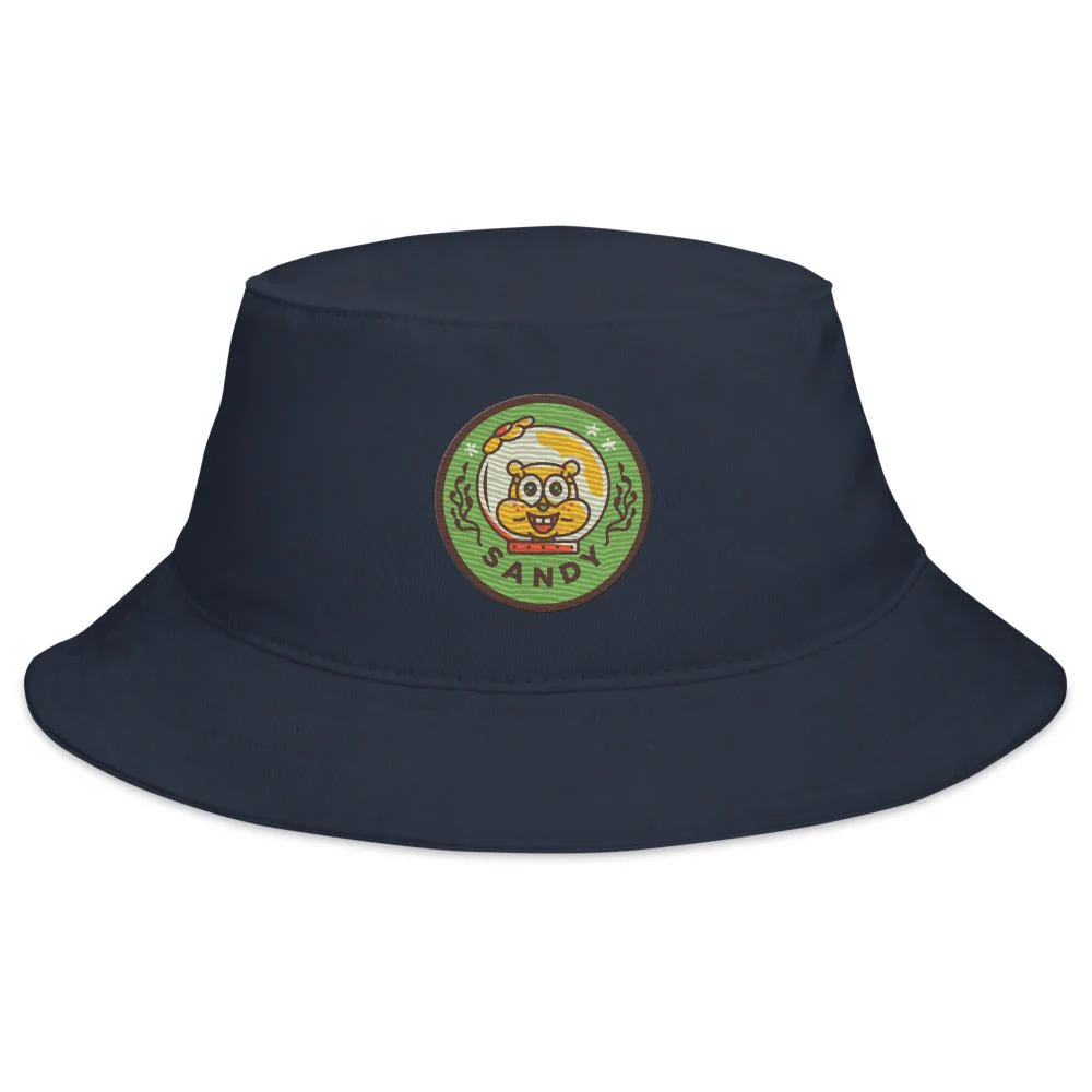 SpongeBob SquarePants Sandy Badge Embroidered Bucket Hat