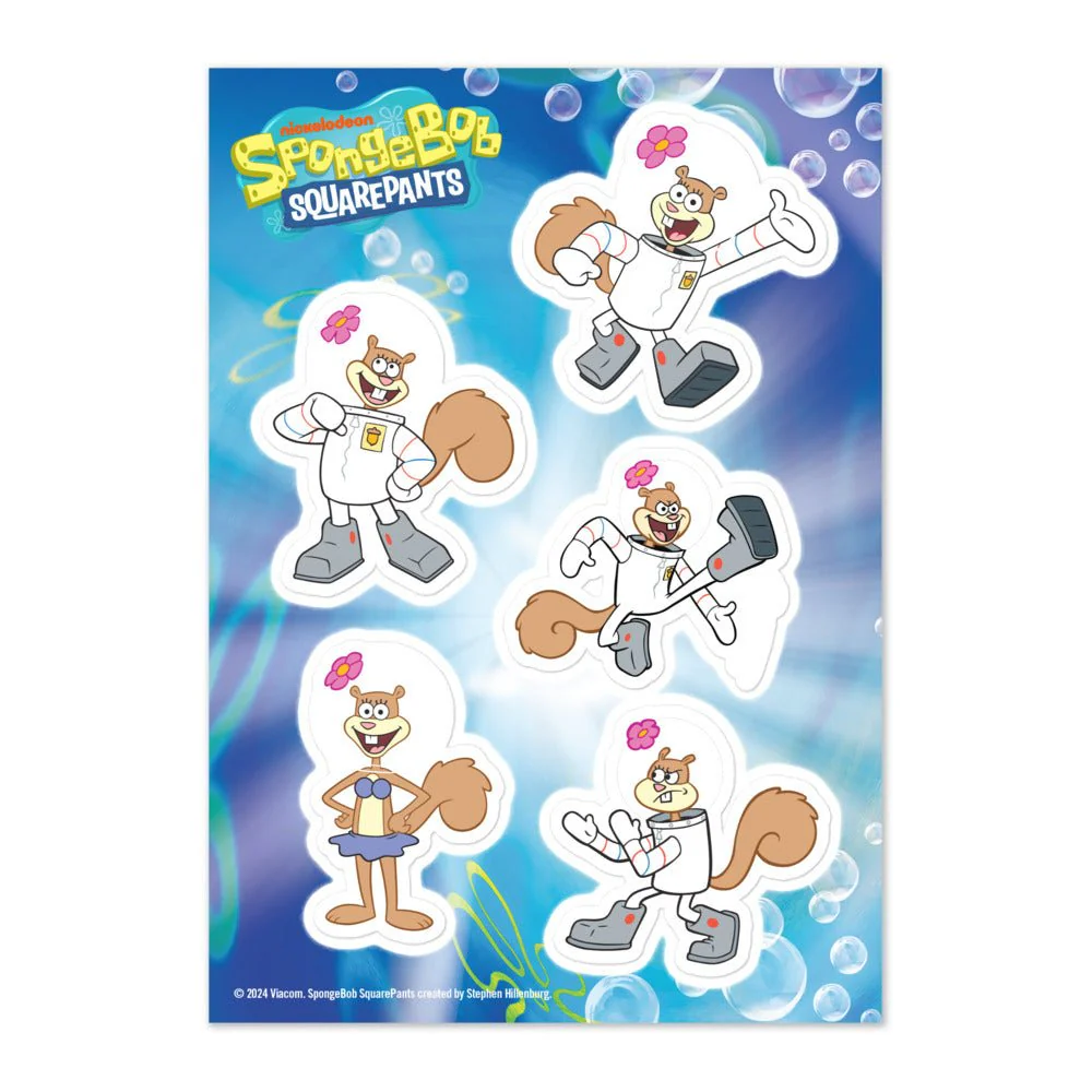 SpongeBob SquarePants Sandy Sticker Sheet