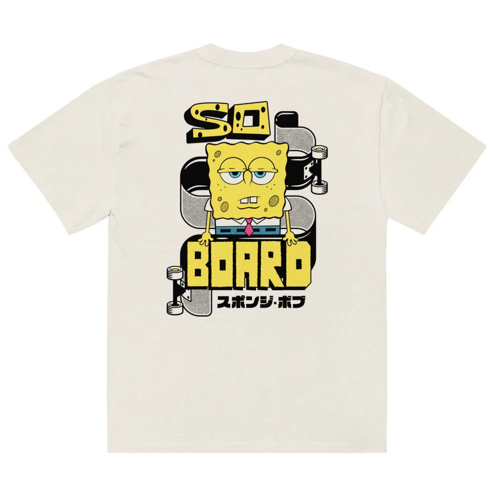 SpongeBob SquarePants So Board Oversized T-Shirt