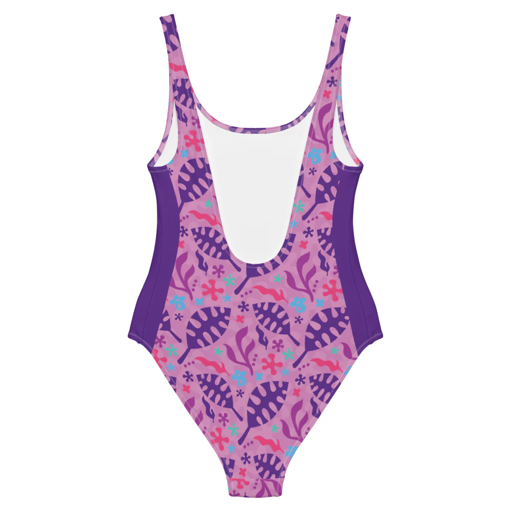 SpongeBob SquarePants Sponge on the Run Flower Power Women's One-Piece Swimsuit - Image 2