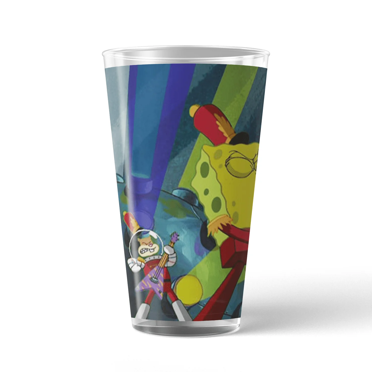 SpongeBob SquarePants Band Geeks 17 oz Drinking Glass - Image 3