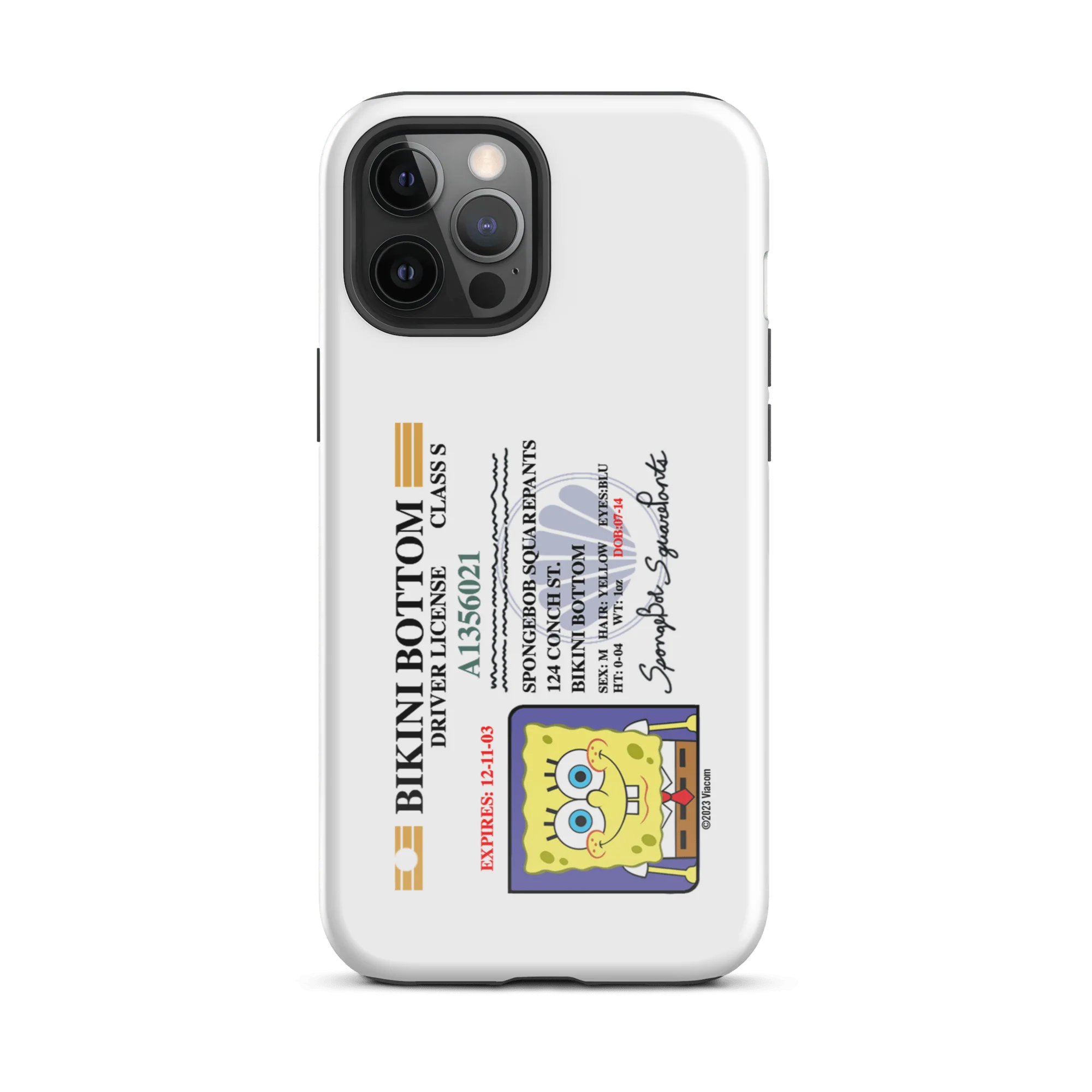 SpongeBob SquarePants SpongeBob Driver's License Tough Phone Case - iPhone - Image 10