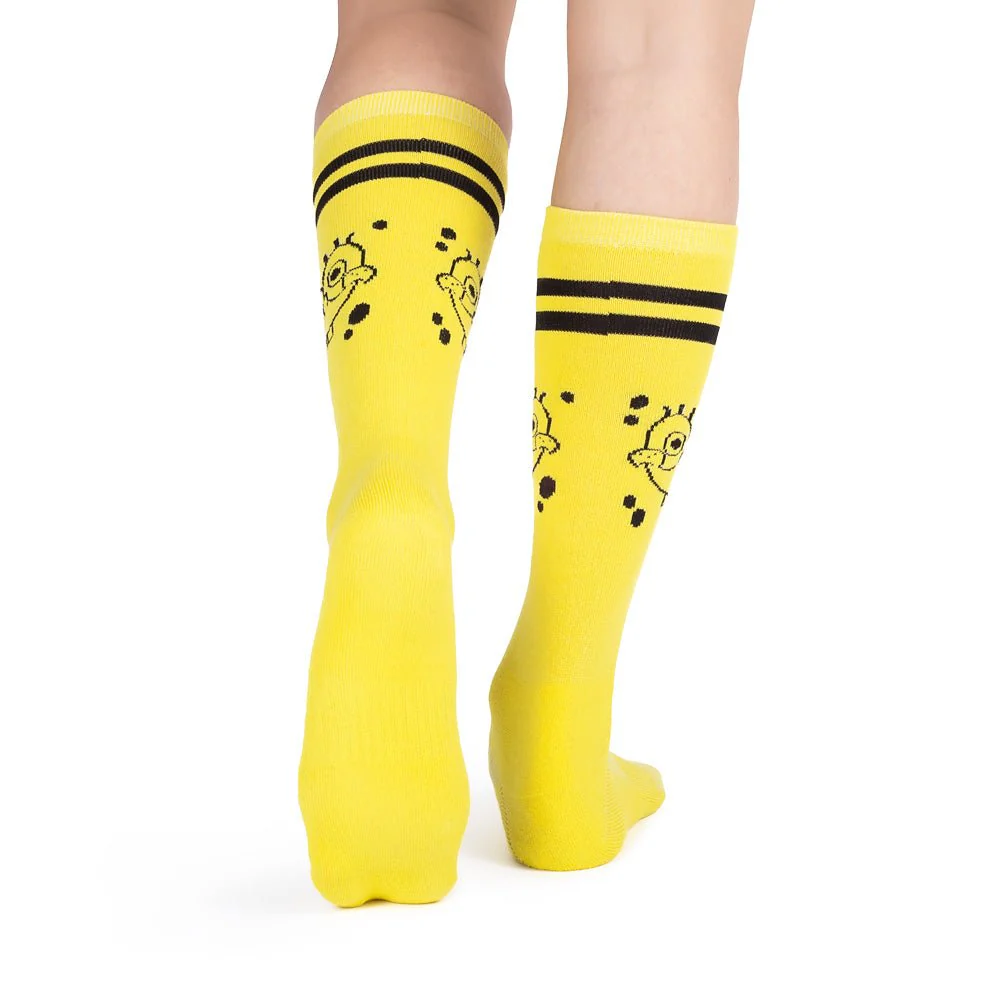 Spongebob SquarePants Smiling Face Crew Socks - Image 3