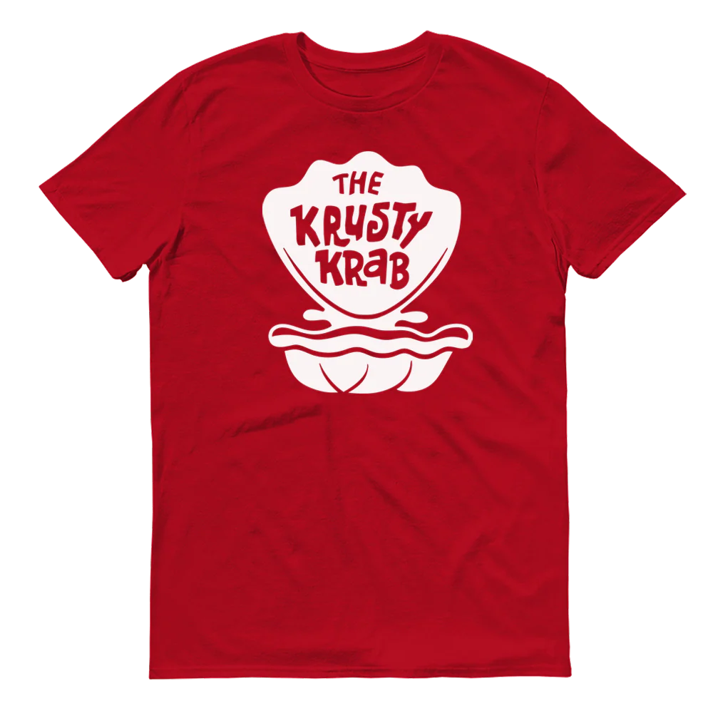 SpongeBob SquarePants The Krusty Krab Adult Short Sleeve T-Shirt