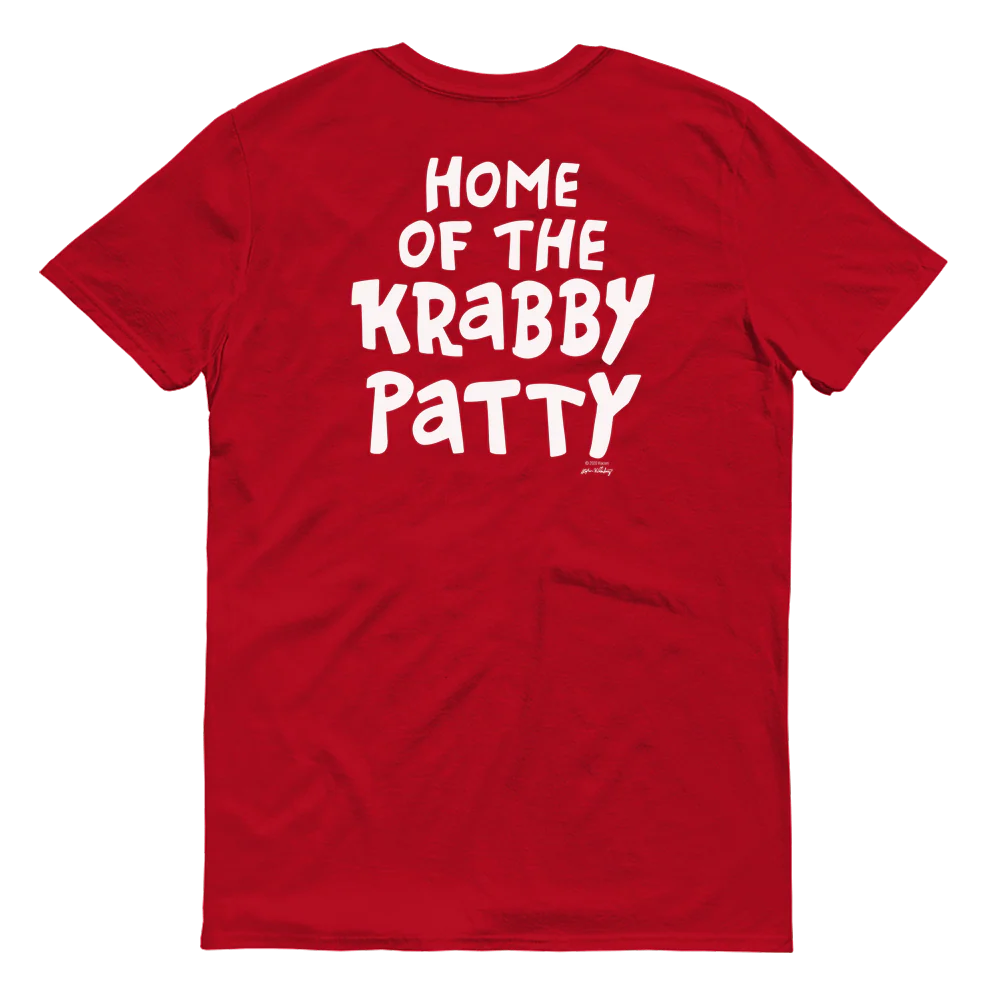 SpongeBob SquarePants The Krusty Krab Adult Short Sleeve T-Shirt - Image 3