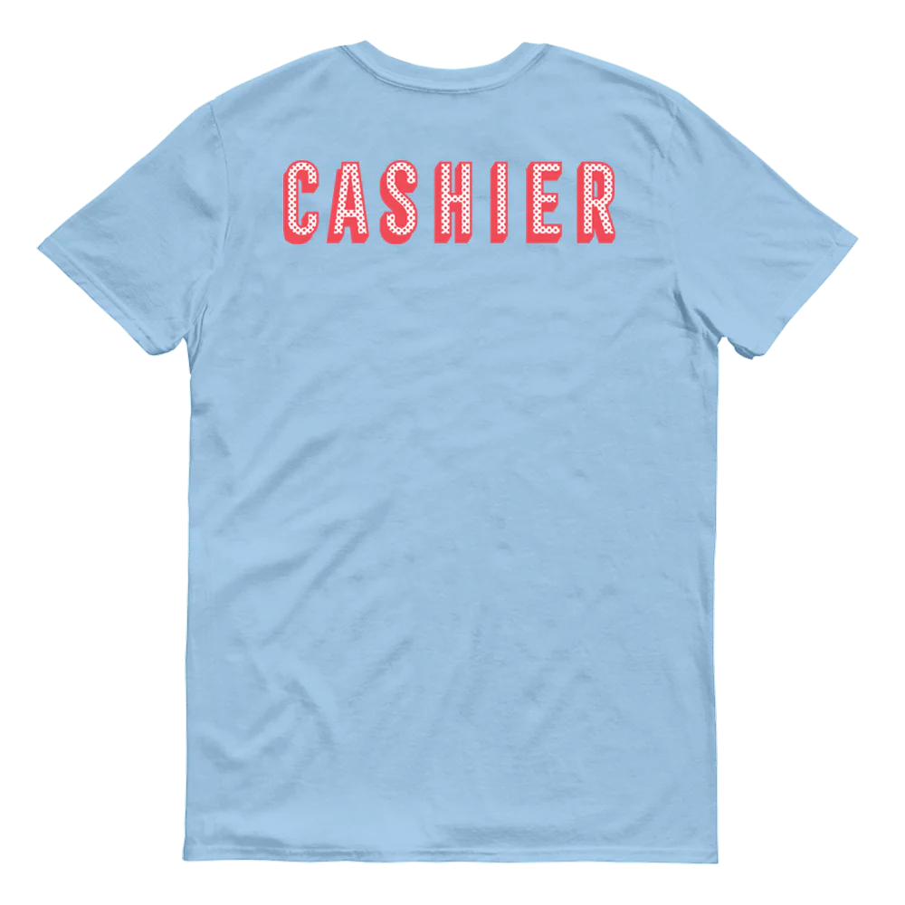 SpongeBob SquarePants The Krusty Krab Cashier  Adult Short Sleeve T-Shirt - Image 2
