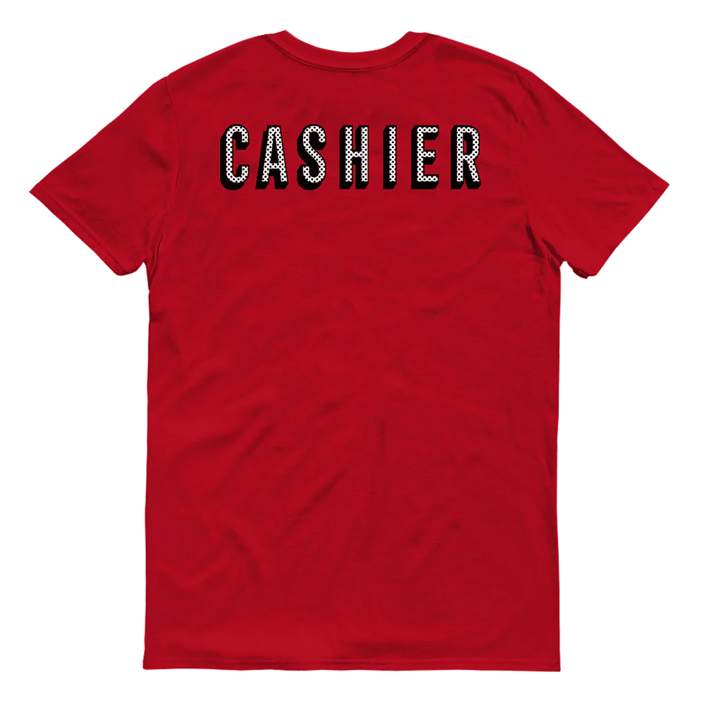 SpongeBob SquarePants The Krusty Krab Cashier  Adult Short Sleeve T-Shirt - Image 4