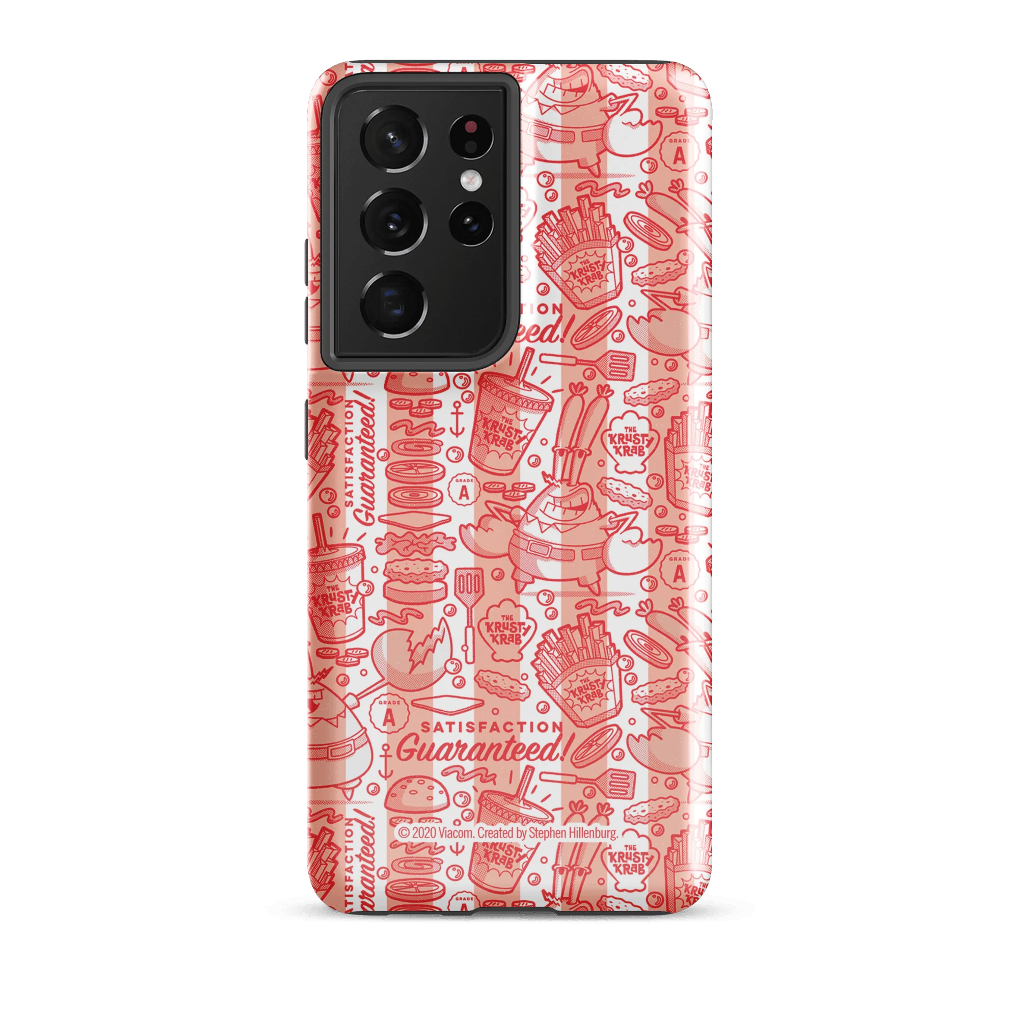 SpongeBob SquarePants The Krusty Krab Satisfaction Guaranteed Tough Phone Case - Samsung - Image 22