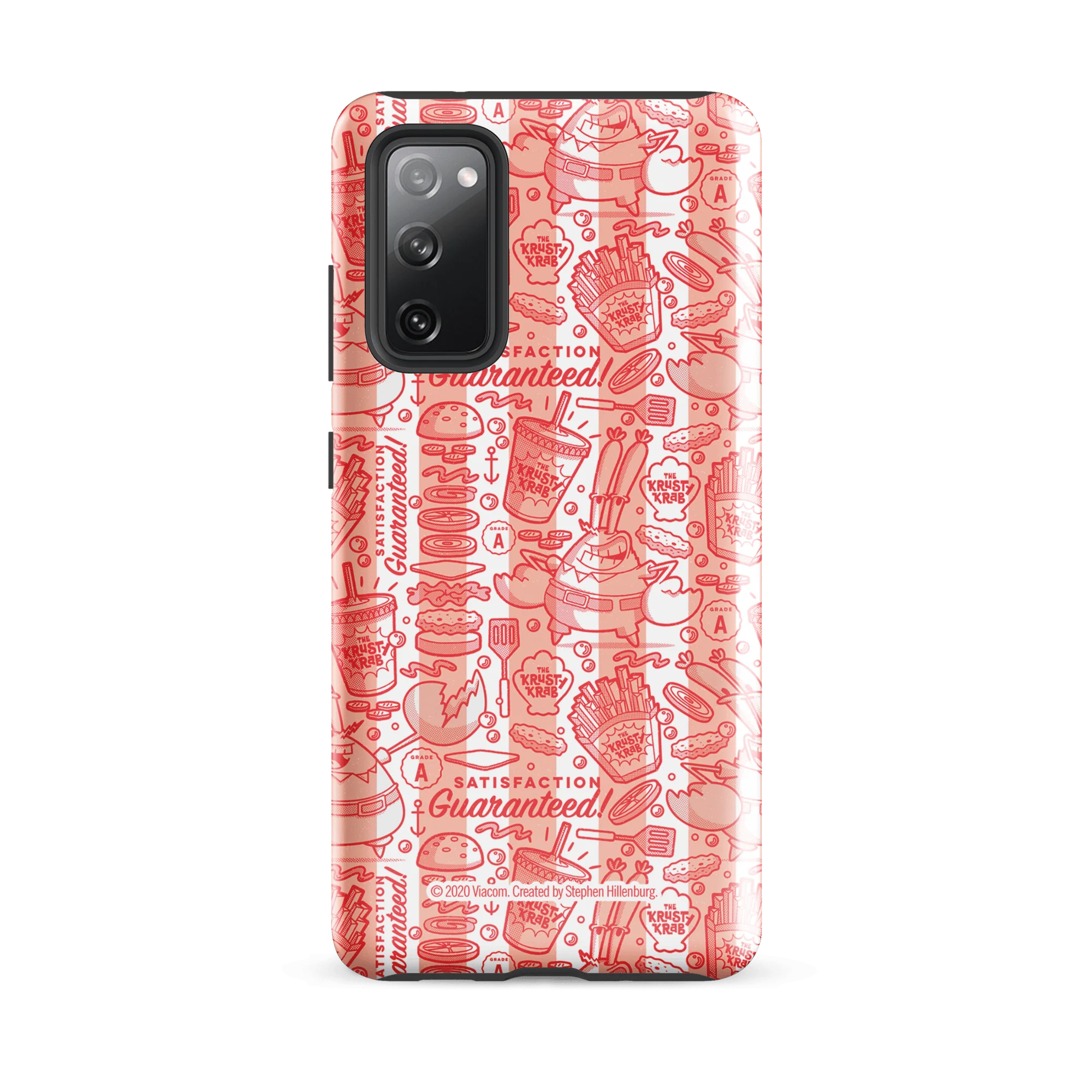 SpongeBob SquarePants The Krusty Krab Satisfaction Guaranteed Tough Phone Case - Samsung - Image 4