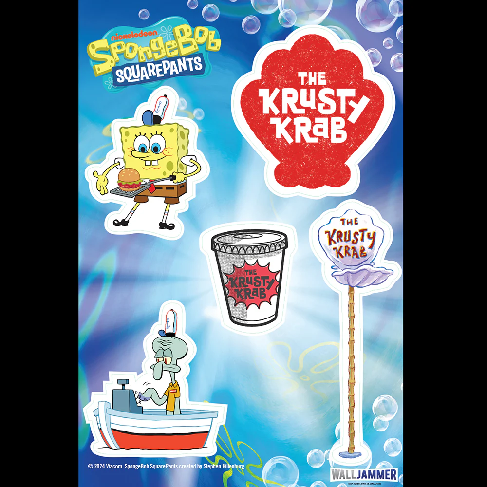 Spongebob Squarepants The Krusty Krabs Wall Decals - Image 2