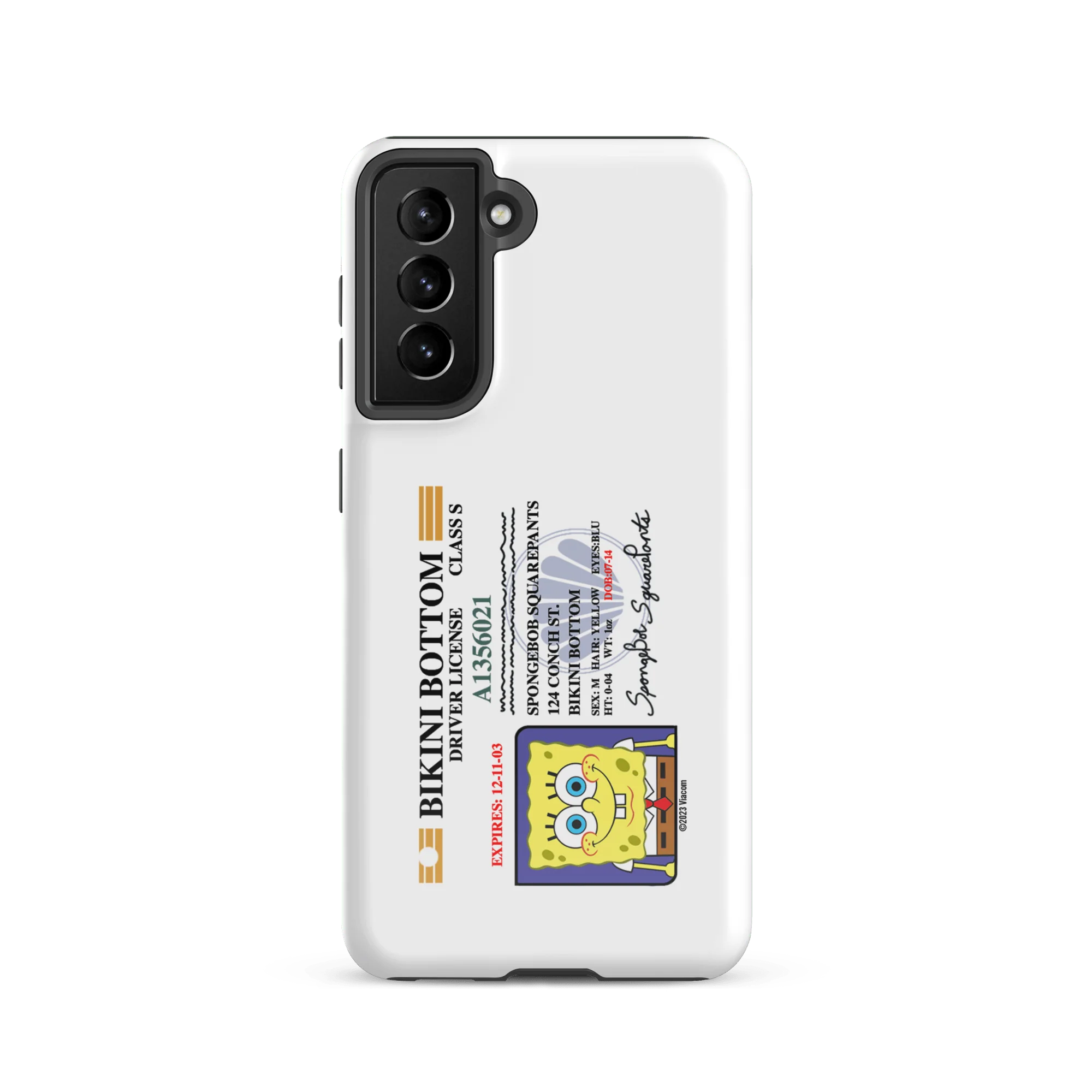 SpongeBob SquarePants SpongeBob Driver's License Tough Phone Case - Samsung - Image 13