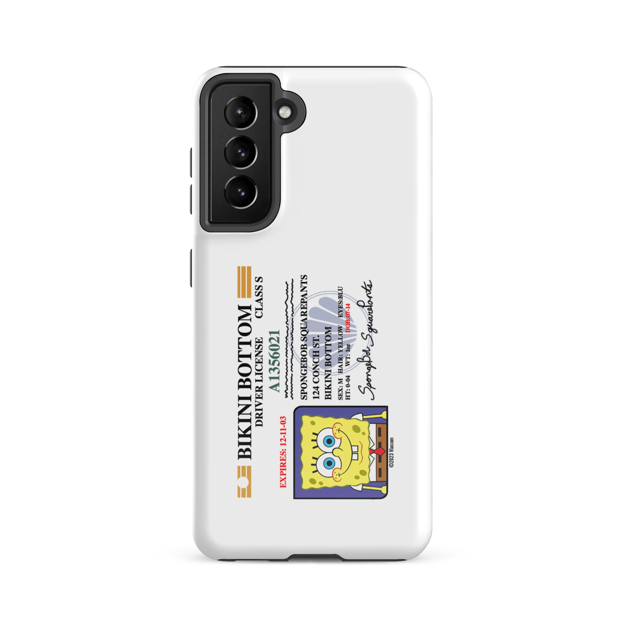 SpongeBob SquarePants SpongeBob Driver's License Tough Phone Case - Samsung - Image 16